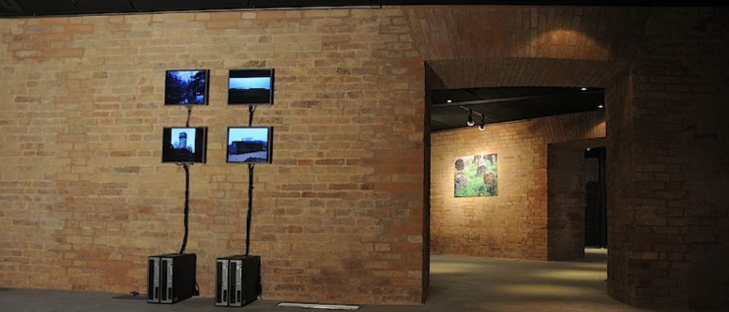 opere della mostra Isola Mondo