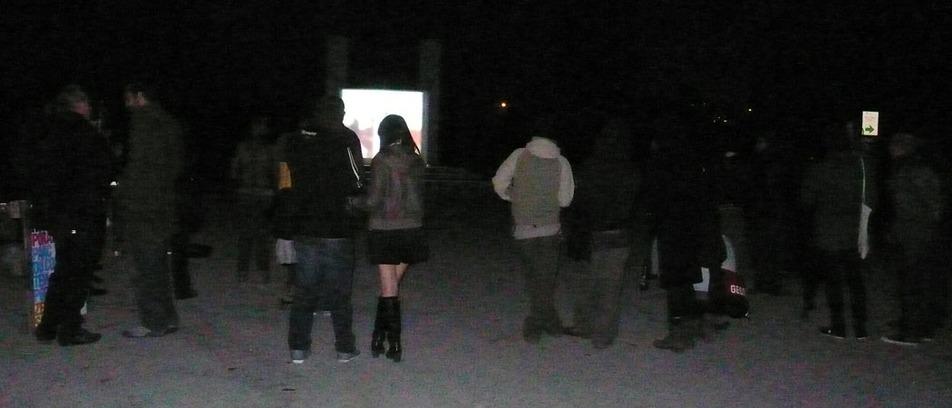 foto performance di Giovanni Morbin